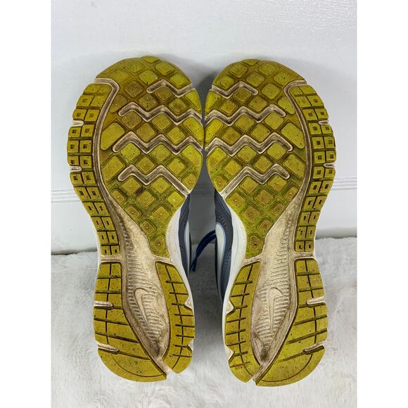 Nike Downshifter 6 Running Shoes Size 8.5 Gray Blue Green 684765-021 Sneakers - Picture 9 of 10